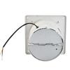 190mm 40W Wandmontage Afzuigventilator Laag Geluidsniveau Huis Badkamer Keuken Garage Ventilatie (Wit)