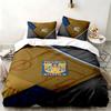 Club Tigres UANL 3pc Set Perfect for Bedroom Use Comfortable Bedding Set Includes a Duvet Cover and Two Pillowcases Ideal Birthday or Christmas Gift