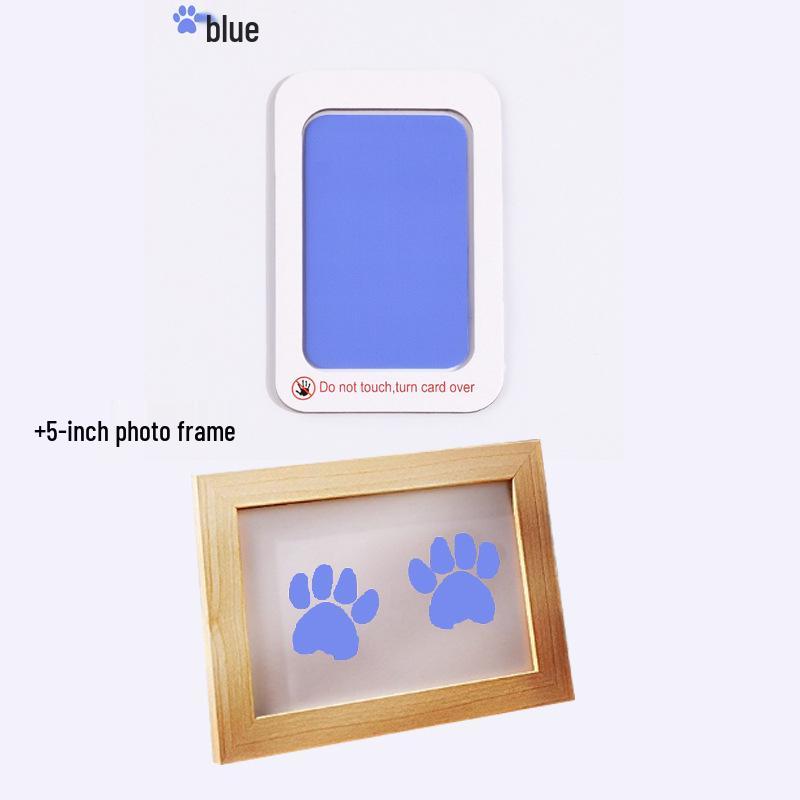 Pet Paw Print Memorial Tabletop Decoration for Cats and Dogs