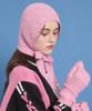 WAIKEI Hairy Ribbon Balaclava Pink