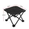 Tragbarer Outdoor-Klappstuhl für Camping, Angeln, Grillen, Picknick und zum Skizzieren