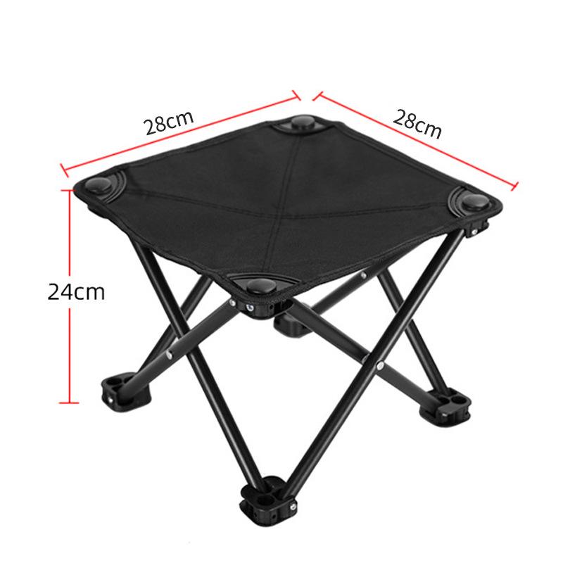 Tragbarer Outdoor-Klappstuhl für Camping, Angeln, Grillen, Picknick und zum Skizzieren