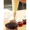 Cream Icing Piping Nozzle Tips, Professional Stainless Steel Long Cream Puff Nozzle Decor Small Pastry Icing Piping Decorating Tools