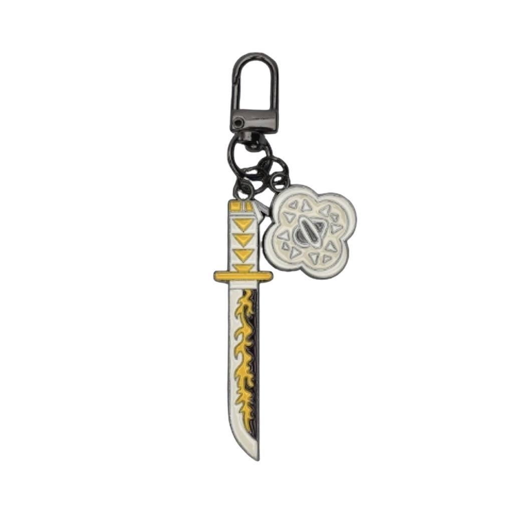 Demon Slayer Kimetsu No Yaiba Nichirin Sword Keyring Agatsuma Zenitsu
