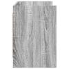 TV Stand 100 x 33 x 47 cm Grey Sonoma Particleboard