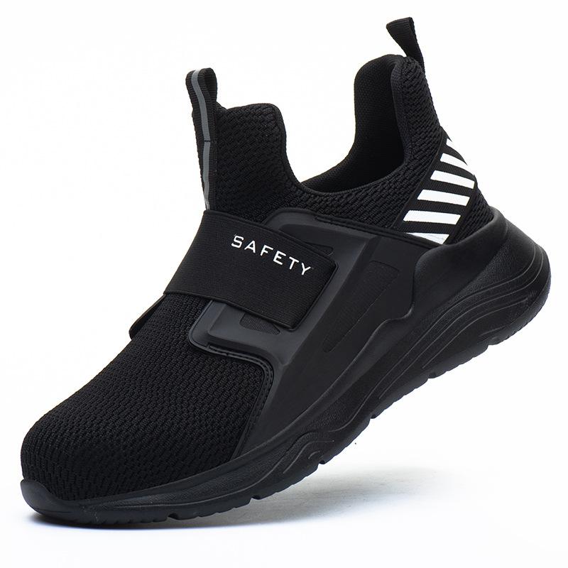 

Обувь для страхования труда Стальная Баотоу Летняя дышащая дезодорирующая легкая ударопрочная повседневная обувь 48