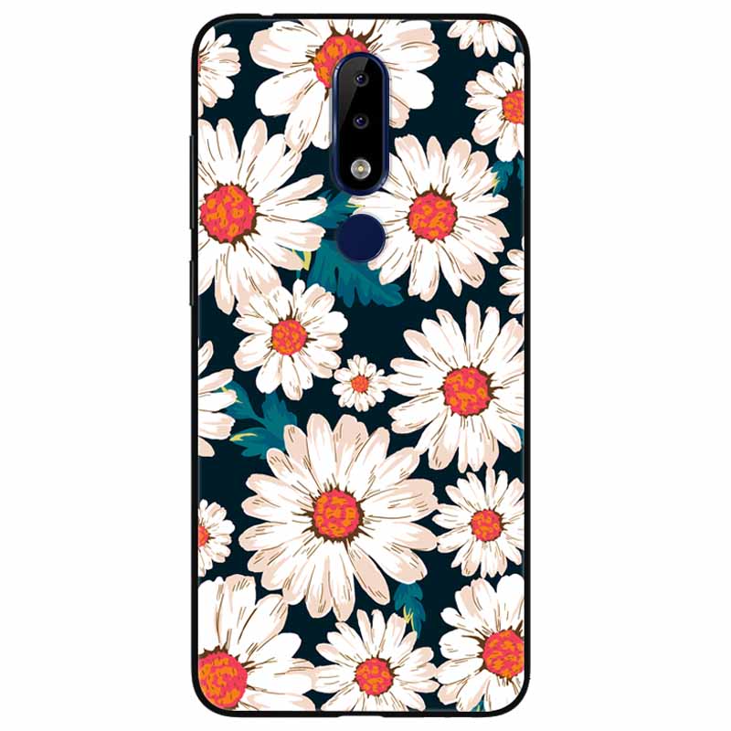 For Nokia 5.1 Plus Case Soft Silicone Cartoon Fashion TPU Phone Cases for Nokia X5 Cover 5.1Plus Cute for NokiaX5 Protective