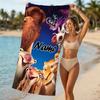 Personalizowane ręczniki plażowe z motywami z filmu Epoka Lodowcowa: Zmierzch Dinozaurów. Odpowiednie na plażę, do jogi, na sport.;idealne jako akcesoria plażowe
