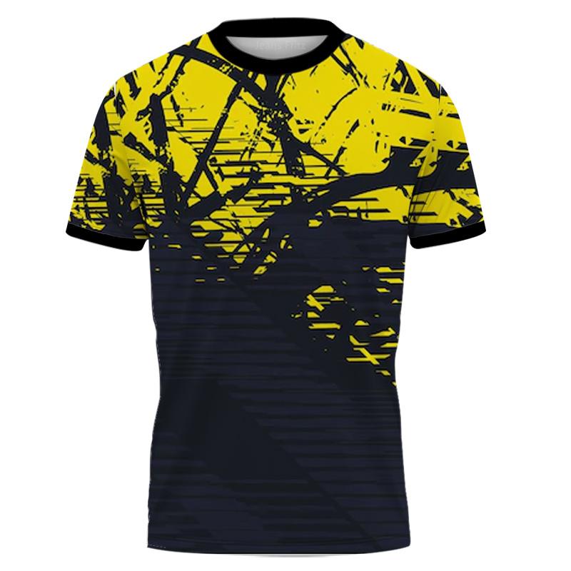 Fitnessstudio Laufshirts Fußballtrikots Herren-Trikot Sportbekleidung Herren-Laufshirts Schnelltrocknend Kompression Sport-T-Shirts Fitness