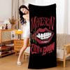 M-Maneskin D-Damiano David Band Big Microfiber Beach Towels Quick Dry Towel Sand Beach Towels Pool Towel For Travel Pool Yoga