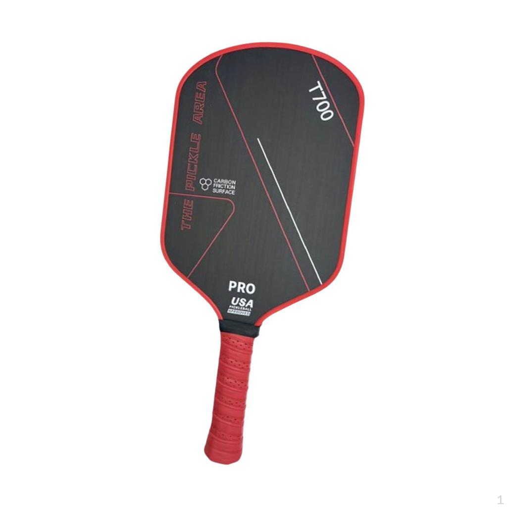 Carbon Fiber Pickleball Paddle Racket for Power Practice Rotation Green