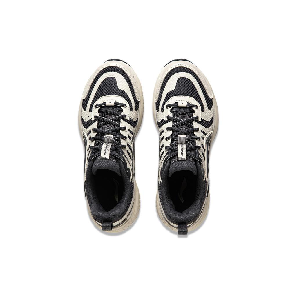 Li Ning Fuyao 1.0 V3 Minimalist Style Cushioning Low top Running Shoes Women's Black Gray ARXU004-4