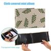 Linen Printed Picture Albums Small Scrapbook Album  For Room Decor, Wedding, Travel