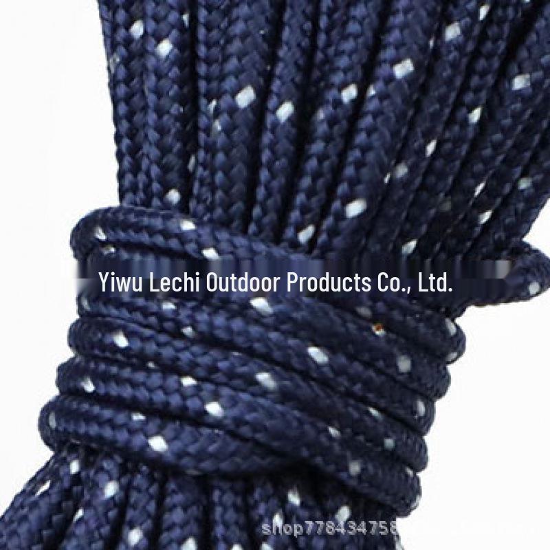 2mm Paracord Bracelet Weaving Thread - 10m Thin Round Rope for DIY Jewelry Accessories