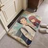Anime K-Koe No K-KatachiS Floor Mat Flannel Door Mat Non-Slip Absorbent Washable Indoor Home Rug