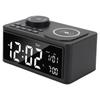 Bluetooth Speaker with Wireless Charger Digital Alarm Clock Wireless Charging Station HiFi Speaker