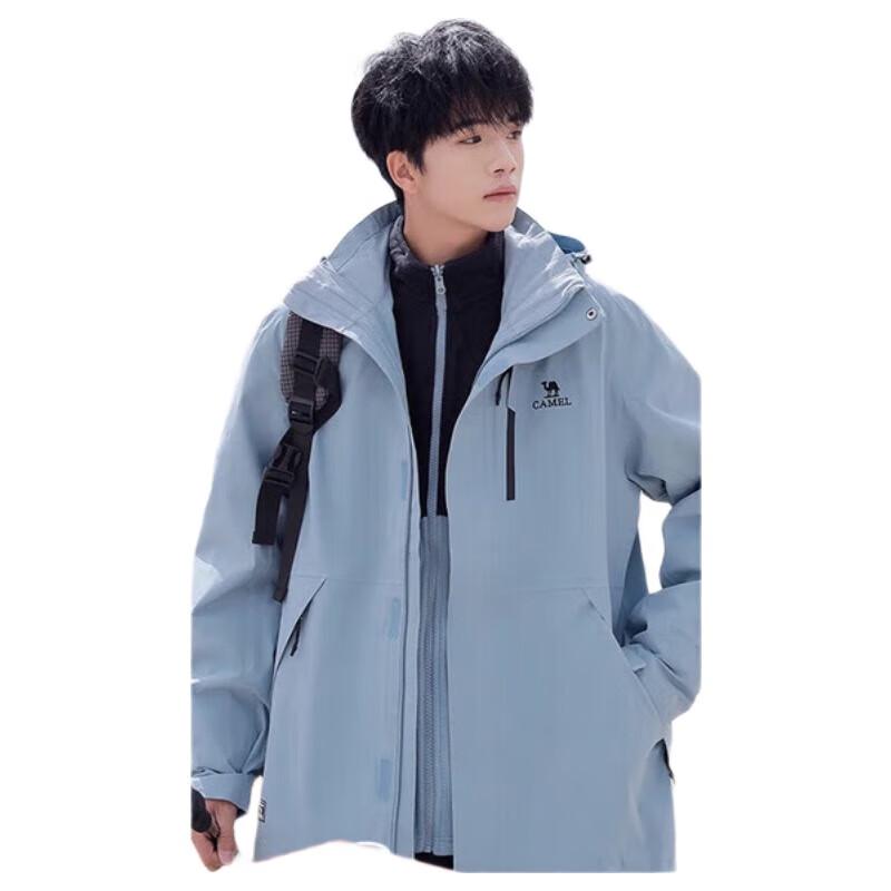 Camel Men s 3-in-1 Outdoor Waterproof Jacket M