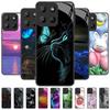 Para Motorola G15 Funda Vidrio Templado Funda para Teléfono Para Moto G15 MotoG15 Protección Anti Caída Lujosa Cubierta Trasera G 15 Carcasa Coque