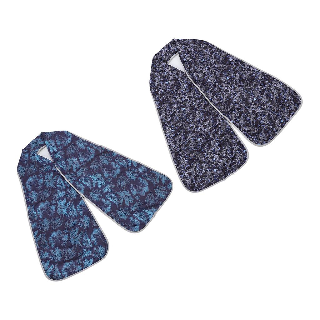 Reversible Adult Bib Oil and Dirt Proof Adult Bib Scarf Elderly Dining Clothing Protector for Adults