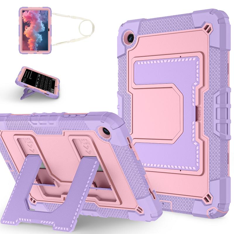 Funda for Samsung Galaxy Tab A11 Plus 11 A9 Plus 11"Case Shockproof Safe PC Silicon Hybrid Stand Tablet Cover Galaxy Tab A11 8.7