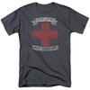 Bon Jovi Bad Medicine T Shirt Licensed Rock N Roll Band Short Sleeve Charcoal