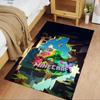 Minecraft Area Rug Design for Game Room Dormitory Playrooms Dining Room Antislip Carpet Decorate Offices Best for Christmas