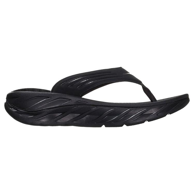 HOKA One One Ora Recovery Flip Slide 'Black' Men's 1099675-BDGGR