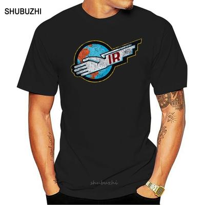 CAMISETA CON LOGOTIPO IR DE THUNDERBIRDS - Camiseta de Rescate Internacional Cotton Fitness Talla Grande de Gerry Sylvia Anderson