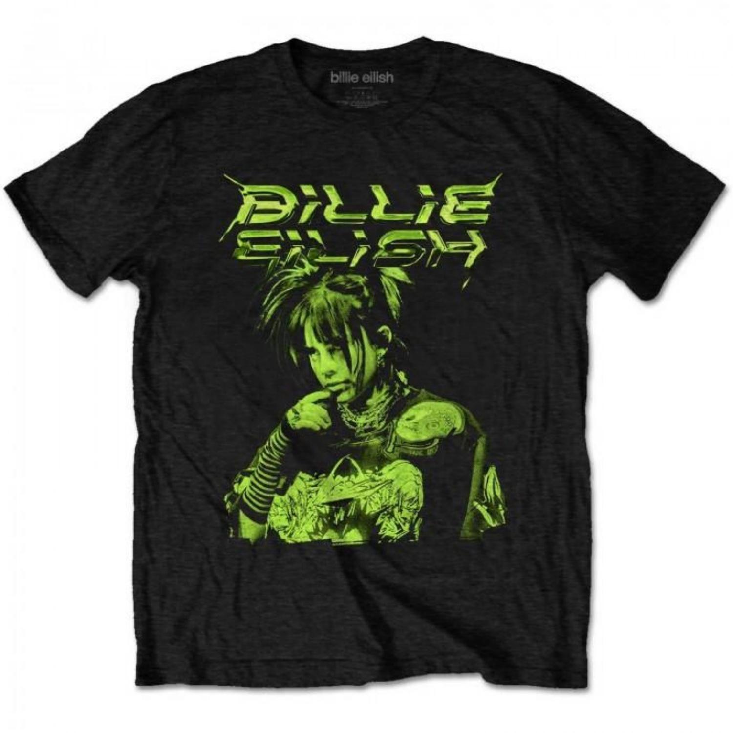 Billie Eilish Unisex Adult Illustration T-Shirt S