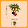 Christmas Stickers, Bells, Easter Eggs, Canes, Holiday Window Stickers, Living Room Glass Stickers, Door and Window Decorations, Static Stickers