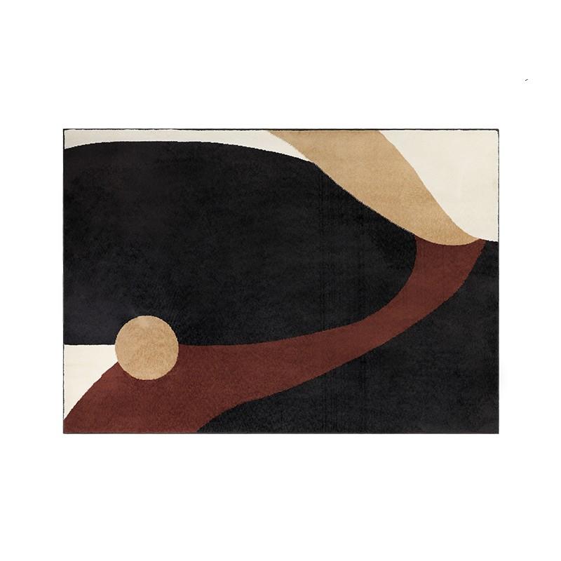 

Современные абстрактные ковры для гостиной, большой площади, для декора спальни, плюшевый ковер, ковер для лаунжа в стиле легкой роскоши, домашний нескользящий 60*90cm