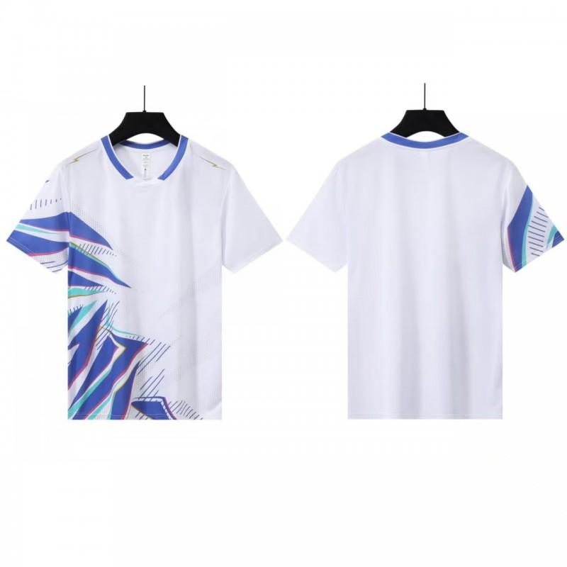 Quick Dry Unisex Badminton T-Shirt Breathable Sportswear Men Women Training Gym Team Sports
