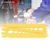 Inch Scale Bolt Measuring Tool Millimeter Scale Nut Bolt Gauge Bolt Thread Gauge  Automotive Use