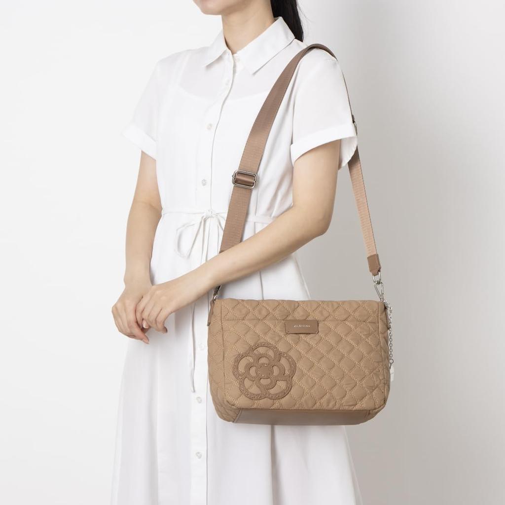 CLASSUS Capella Shoulder Beige Bag, Women's,