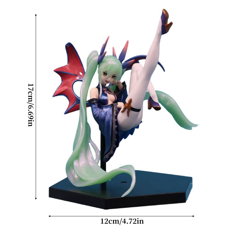 

Hatsune Miku Figure Collectible Toy Fans Gifts Home Decoration Ornaments Car Style B