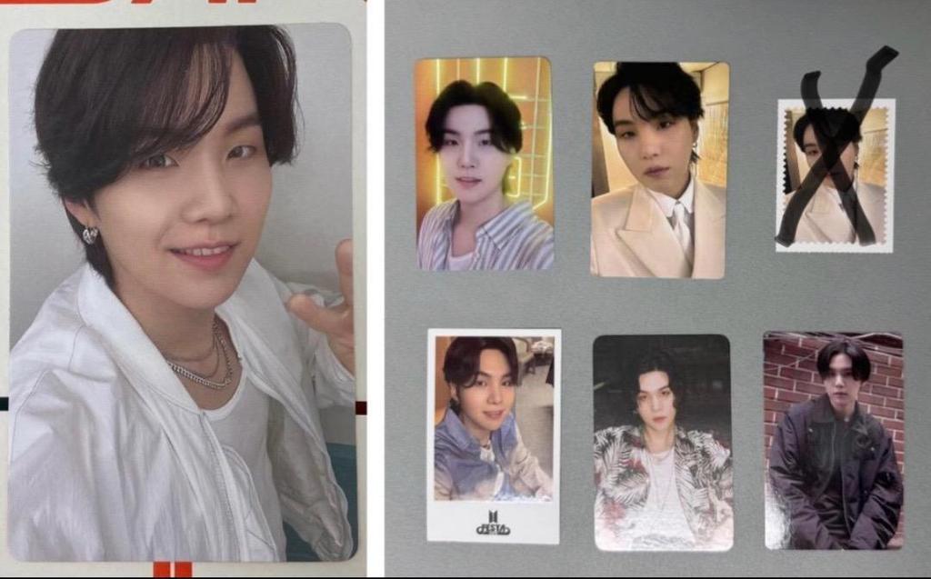 [USED] BTS FESTA PTD SUGA Yoongi Trading Card Instant Photo