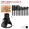 Rotationsfräser Raspel Feile 1/4" Rundschaft Holzbearbeitung Fräser Gratbohrer Bit-Set Holzbohren Schnitzen Entgraten Nutenwerkzeuge
