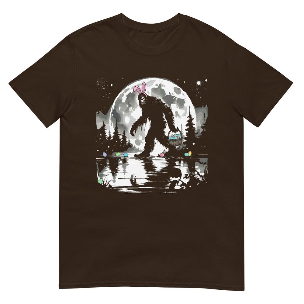 Retro Bigfoot Easter Sasquatch Funny Easter TShirt