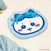 MORIPiLO Chiikawa Hachiware Entrance 40cm Ribbon Makura no Morishita Mat, Small, Cute, Approx. (Interior Mat, Blue), Merchandise, Character,
