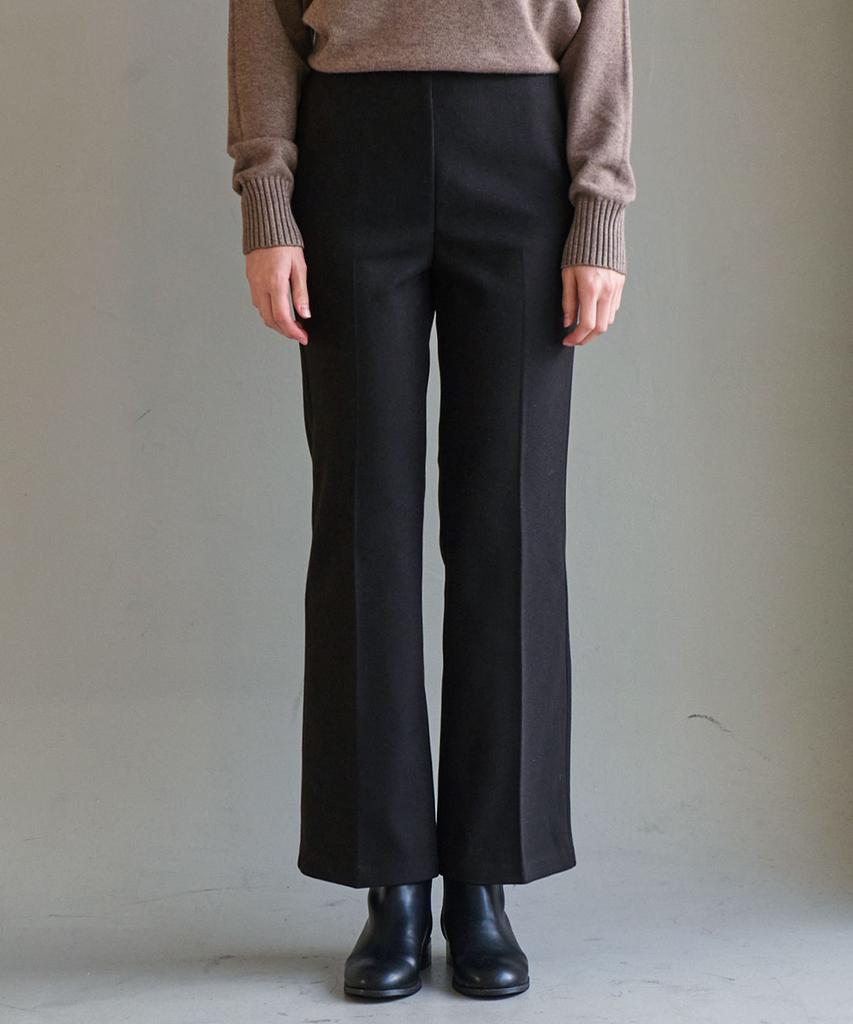 Beullangyu Bliss Bootcut Fleece-Lined Slacks_3 Colors