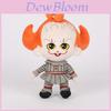 It Pennywise Plush Toy With Short Pile Fabric For Horror Fans And Collectors