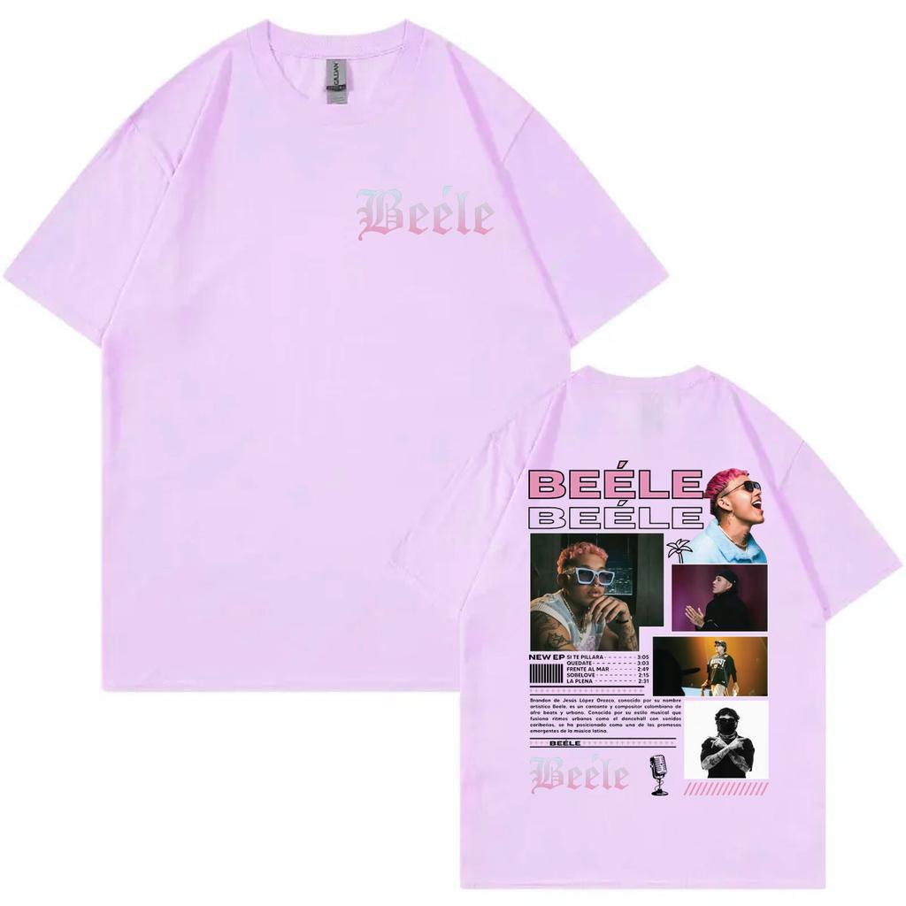 Singer Beele Graphic T Shirts Unisex Unisex Clothing Fashion Hip Hop Tshirt Summer Casual Loose Short Sleeve Tshirts Streetwear