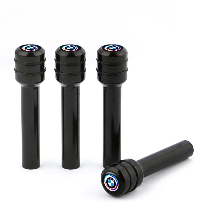 4Pcs Aluminum Alloy Car Door Lock Pins Security Rod Knob Cover For BMW M 50th Anniversary M5 E46 E90 F10 E39 E36 F20 E87 G30 E92 GH5