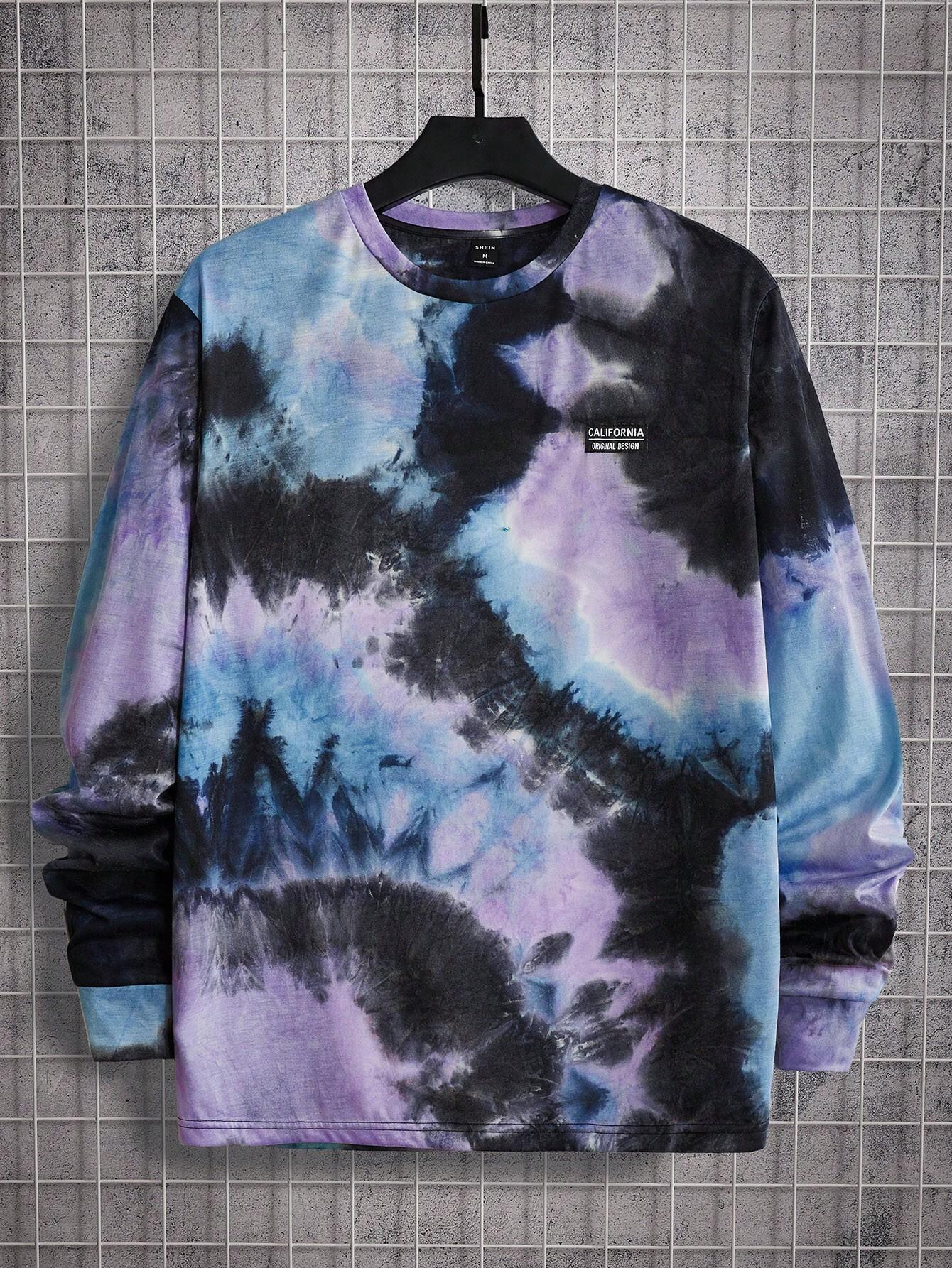 

Чоловіча трикотажна футболка тай-дай Manfinity RebelGame XXL