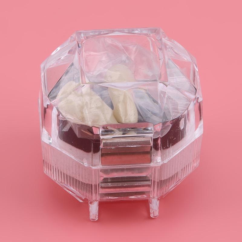 Halloween Vampirzähne Eckzähne Gebiss Requisite Party Kostüm DIY Cosplay Requisiten Dekoration Falsch Mit Dentalgummi Neu