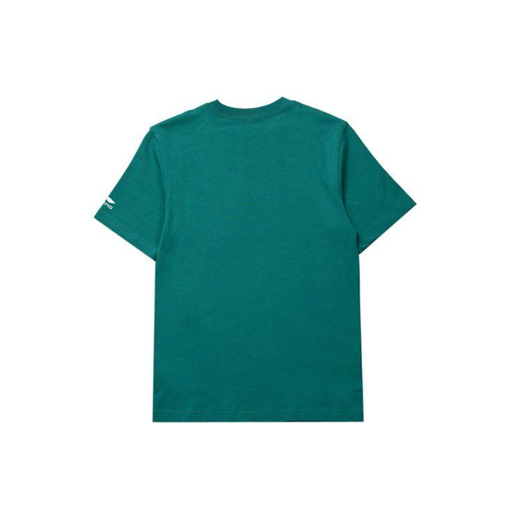 Li Ning Paris Fashion Week Collection T Shirts Men's Crew Neck Moderate Straight Fit AHSQ271-4