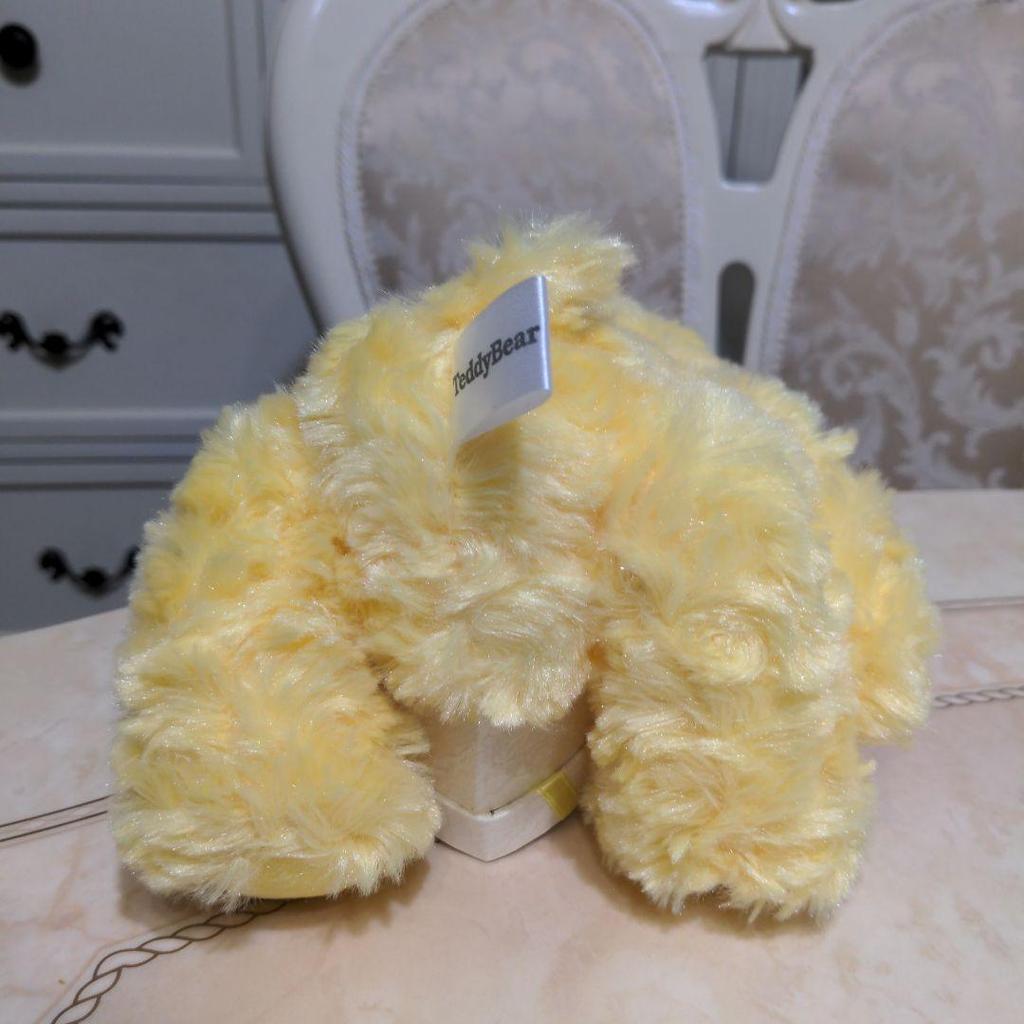 [USED] Sears Teddy Bear Plush Toy, Yellow