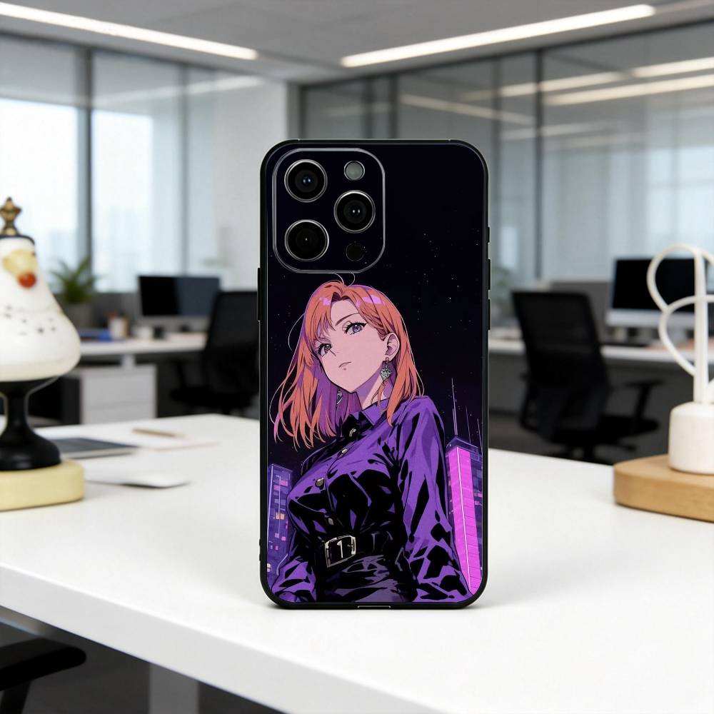 Jujut-su N-Nobara Kugisaki-NK K-Kaisen Handyhülle Für iPhone 17, 16,15,14,13,12,11 Plus,Pro Max, Andere Weiche Schwarze Hülle