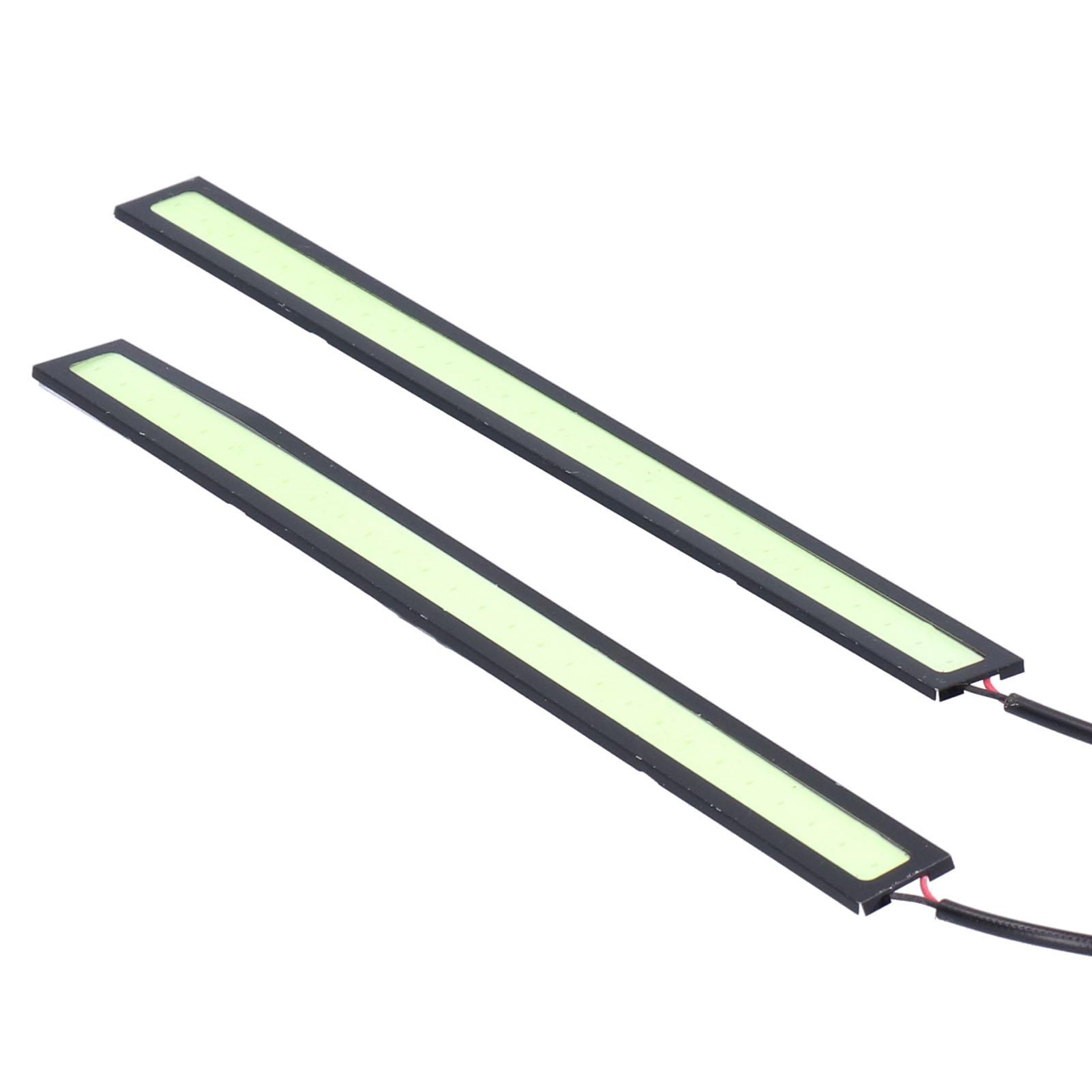 

2 шт. Автомобильные светодиодные фары водонепроницаемые супер яркие COB противотуманные фары дневного света 12 В универсальные