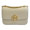 Eleanor Sculptural Accessory Convertible Shoulder Strap Leather Shoulder Bag Small Women Shoulder Bag Warm-White 166169-100